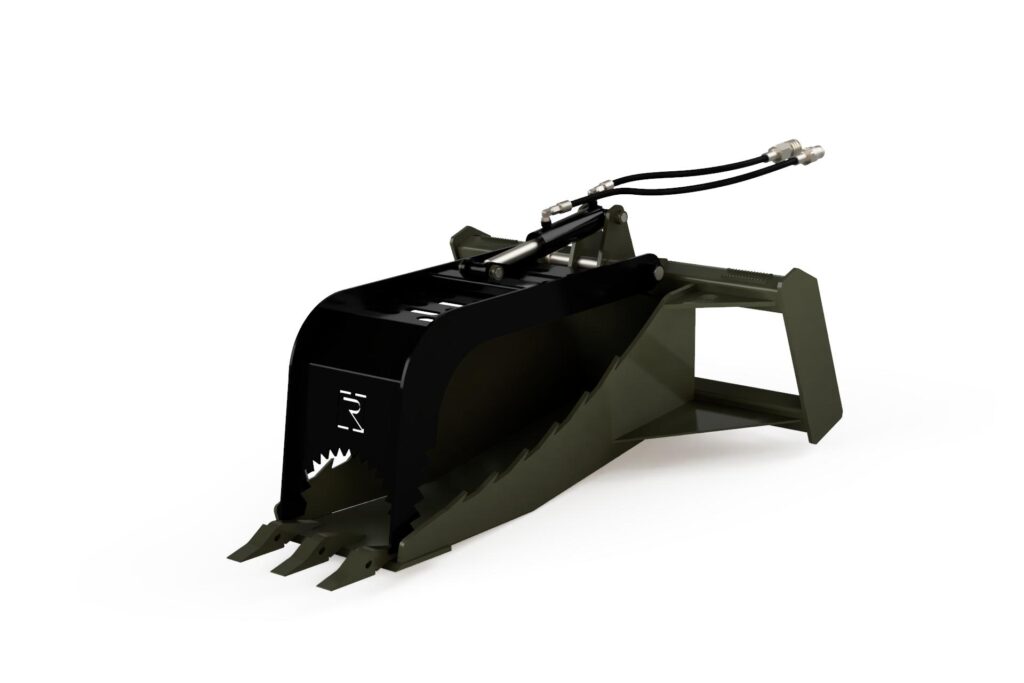 Heavy Duty Stump Grapple Bucket